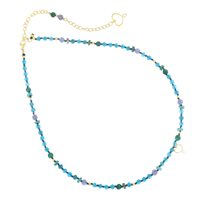 Collana Maman et Sophie Donna Nodini in Argento Apatite GCNDNAP - GCNDNAP